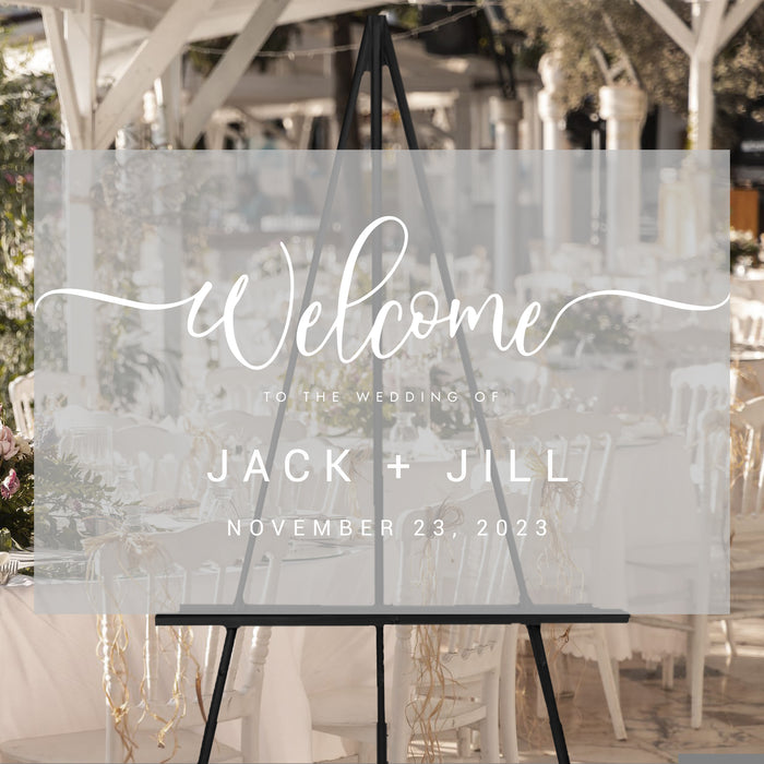 Acrylic Welcome Sign 36" x 24"
