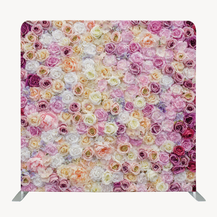 Flower #167 Economy 8ft Tension Backdrop - Adept Signs