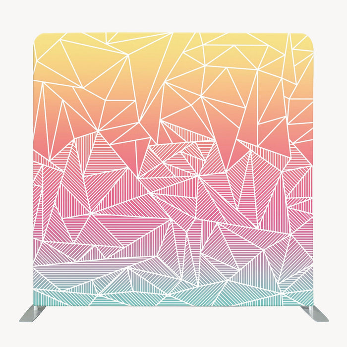 Geometric #147 Economy 8ft Tension Backdrop - Adept Signs