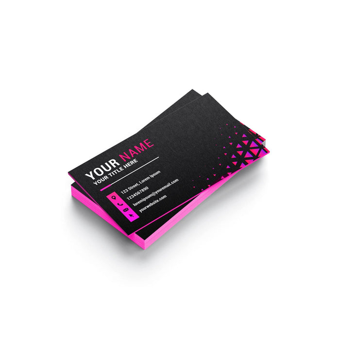 32pt Painted Edge Touch Business Card - Adept Signs