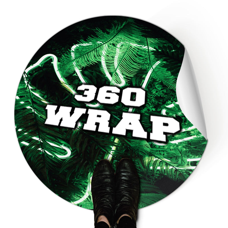 Hexagon 360 Platform Slip-Resistant Vinyl Wrap
