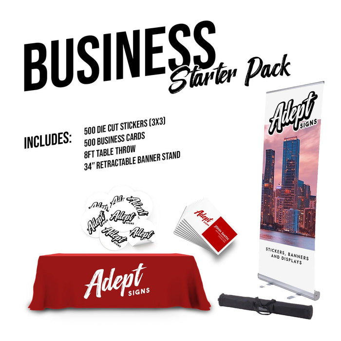 Business Starter Pack - Adept Signs