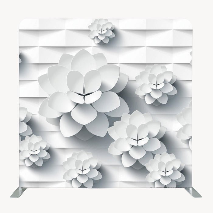 Flower #135 Economy 8ft Tension Backdrop - Adept Signs