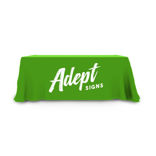 6' Table Cover (4-sided) - Adept Signs