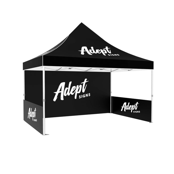 Pop Up Tent with Walls - Adept Signs