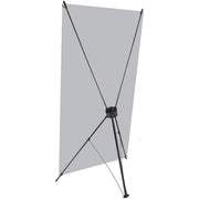 Black & Gold Photo Booth Banner X-Banner Stand (Sm) - Adept Signs
